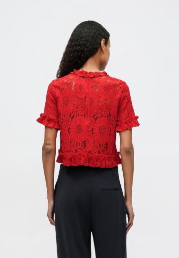 Кружевная блузка