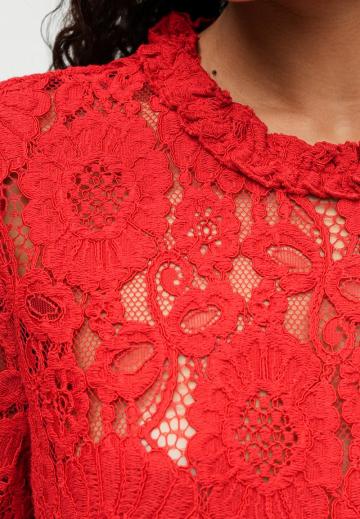 Кружевная блузка