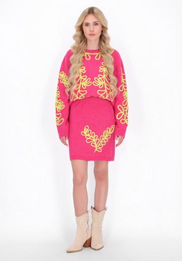 Вязаная юбка