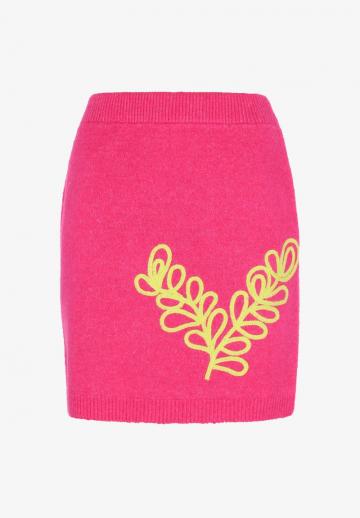 Вязаная юбка