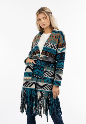 Длинный кардиган