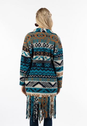 Длинный кардиган