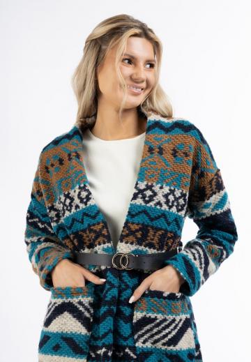 Длинный кардиган