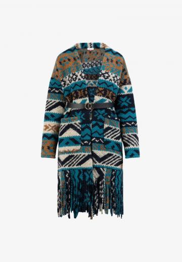 Длинный кардиган