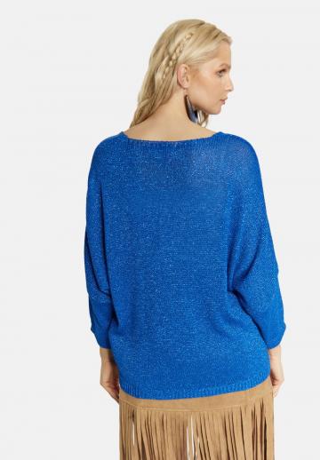 Пуловер с рукавом три четверти