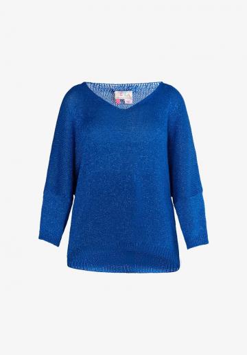 Пуловер с рукавом три четверти