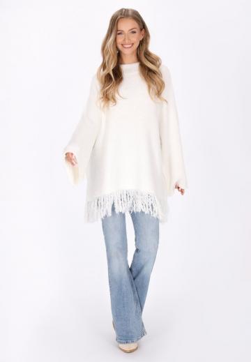 Длинный пуловер