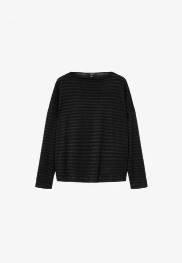 Пуловер в полоску