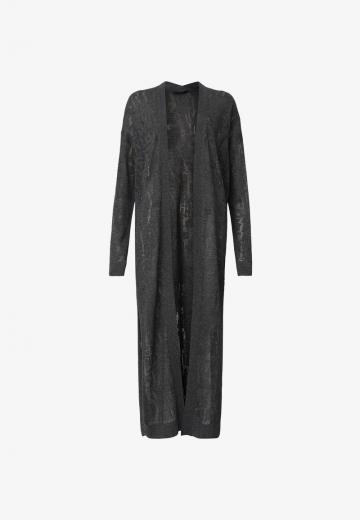 Длинный жилет