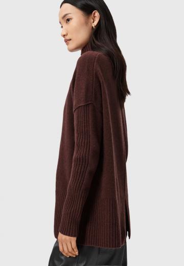 Длинный пуловер