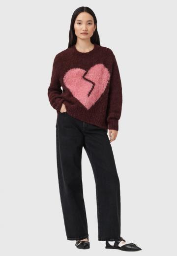 Длинный пуловер