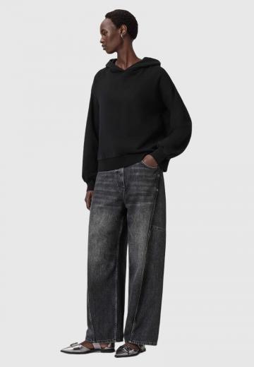 Пуловер с капюшоном