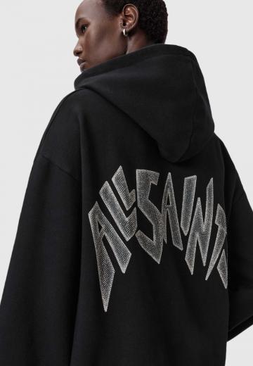 Пуловер с капюшоном