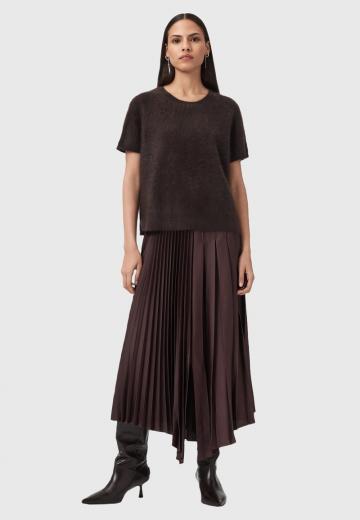 Пуловер с коротким рукавом