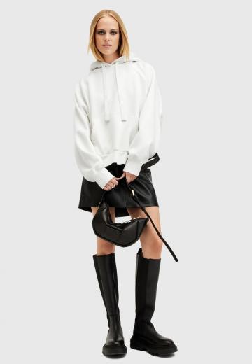 Пуловер с капюшоном