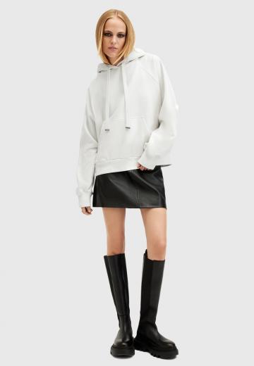 Пуловер с капюшоном