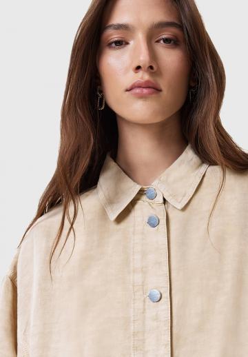 Куртка с накладнымит карманами