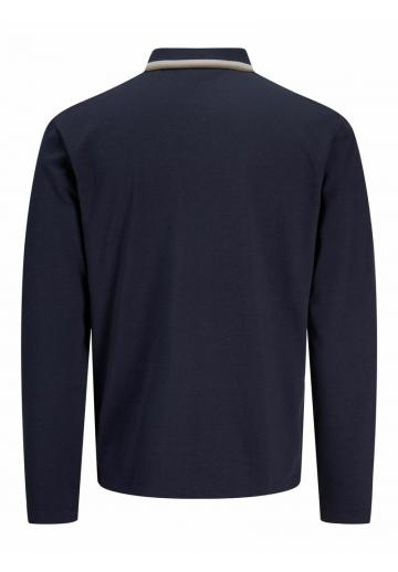 Поло с длинным рукавом