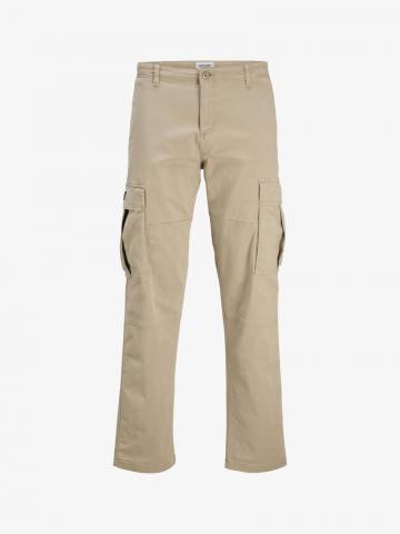 Брюки с накладными карманами