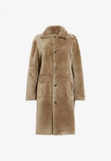 Кожаное пальто