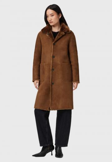 Кожаное пальто