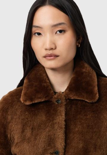 Кожаное пальто