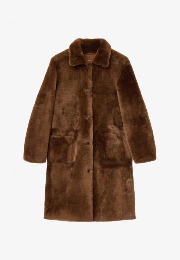 Кожаное пальто