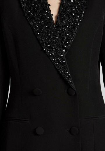 Длинный блейзер