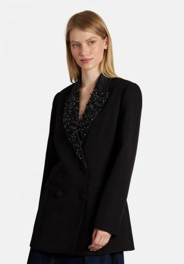 Длинный блейзер