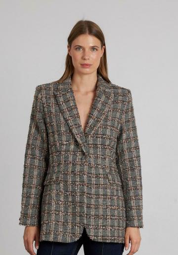 Длинный блейзер