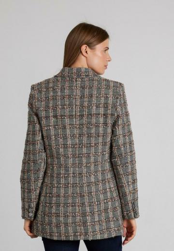 Длинный блейзер