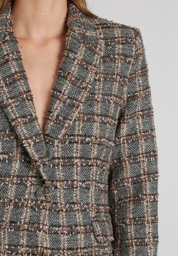 Длинный блейзер