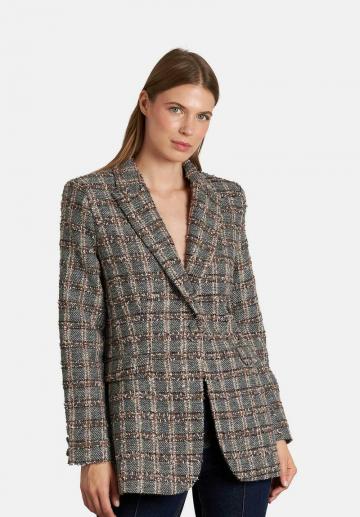 Длинный блейзер