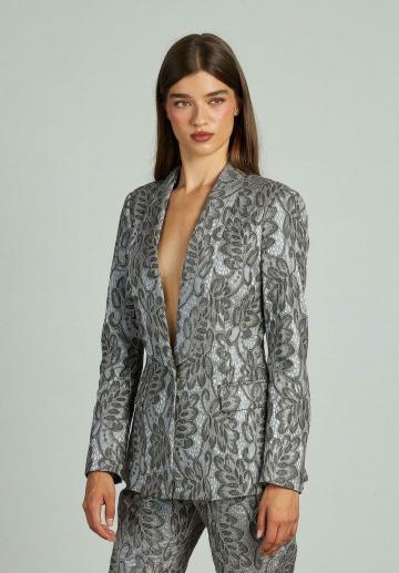 Длинный блейзер