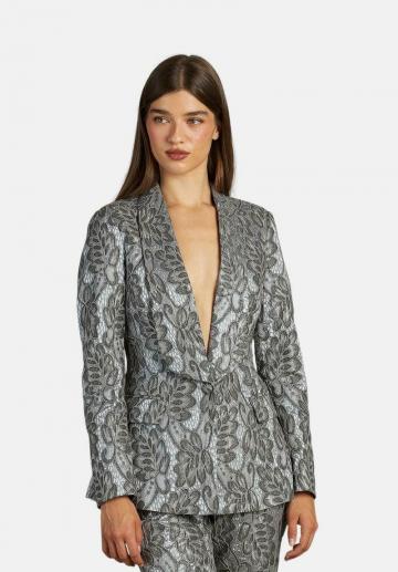 Длинный блейзер