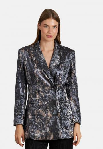 Длинный блейзер