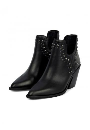 Полусапожки на высоком каблуке