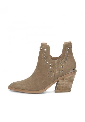 Полусапожки на высоком каблуке