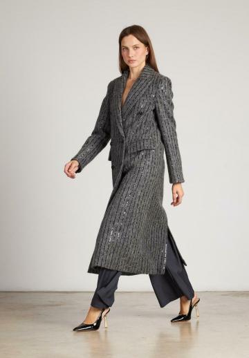 Шерстяное пальто