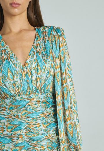 Блузка-платье