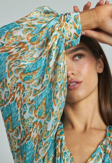 Блузка-платье