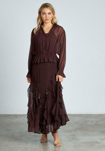 Шифоновая блузка