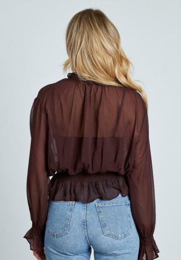 Шифоновая блузка