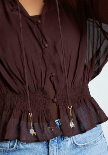 Шифоновая блузка