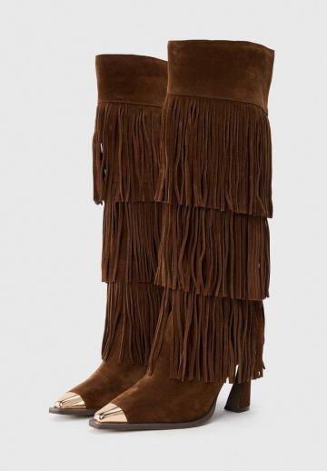 Высокие сапоги