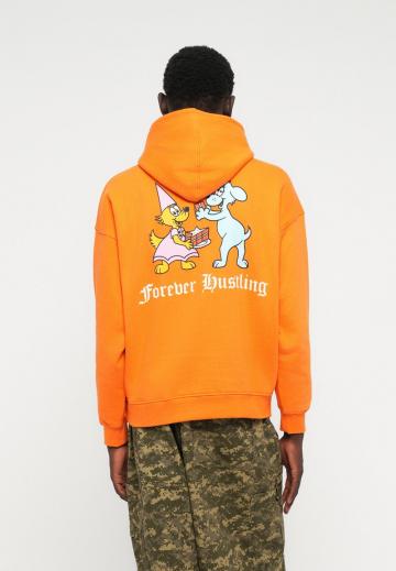 Пуловер с капюшоном