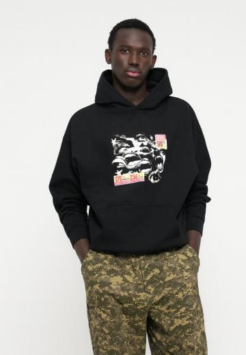 Пуловер с капюшоном