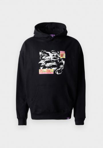 Пуловер с капюшоном