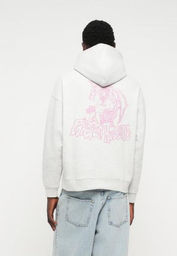 Пуловер с капюшоном