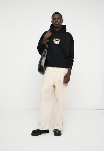 Пуловер с капюшоном